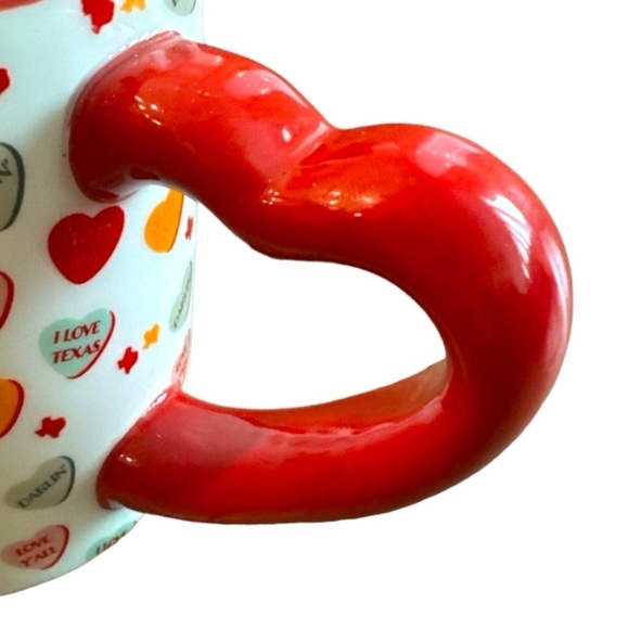 Heb Destination Holiday Valentines Day Conversation Hearts Ceramic Coffee Mug - Picture 5 of 8
